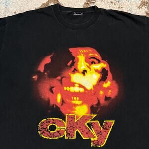 Vintage 2003 CKY Camp Kill Yourself Shirt Size Large Skate Punk Metal Band Tee